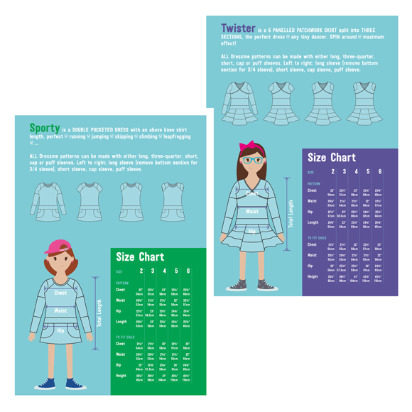 Dressme downloadable digital patterns