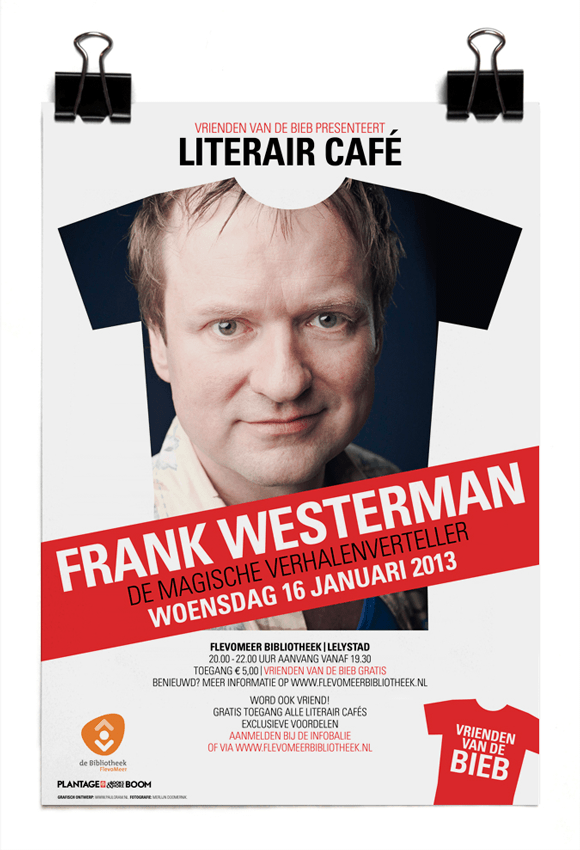 Frank Westerman - Literair Café – Vrienden van de Bieb – Bibliotheek Lelystad